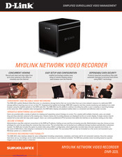 D-Link MYDLINK DNR-322L Technical Specifications