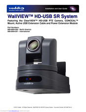 Vaddio WallView Installation And User Manual