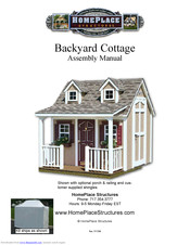 HomePlace Backyard Cottage Assembly Manual
