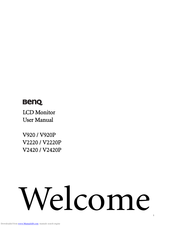 BenQ V2420 User Manual