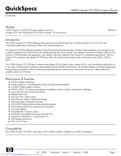 Nvidia Quadro FX 3700 Quickspecs