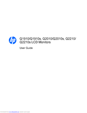 HP Q1910s User Manual