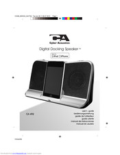 Cyber Acoustics CA 492 User Manual