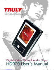 Truly Pic'N Roll HD900 User Manual