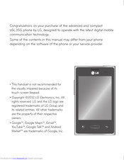 LG 35G User Manual