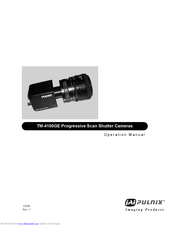 JAI PULNiX TM-4100GE Operation Manual