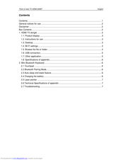 Point of View TV-HDMI-200BT User Manual