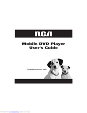 Rca Mobile DVD Player User Manual
