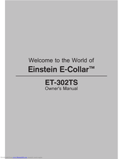 Einstein E-Collar ET-302TS Owner's Manual
