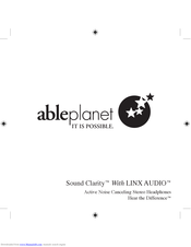Able Planet Clear Harmony NC500SC Manual