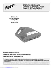 Milwaukee 48-59-0231 Operator's Manual