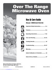 Maytag MMV5207AA Use & Care Manual