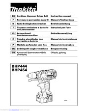 Makita BHP444 Instruction Manual