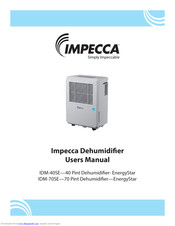 Impecca IDM-40SE User Manual