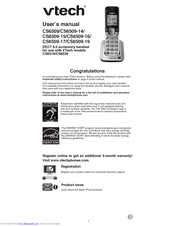 Vtech CS6829 Manuals | ManualsLib