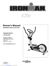 Ironman Fitness 420E Owner's Manual