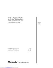 Thermador CIT304DS Installation Instructions Manual