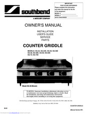 Southbend SG-48 Owner's Manual