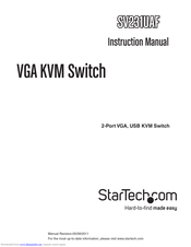 StarTech.com SV231UAF Instruction Manual