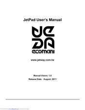 JETWAY JetPad User Manual