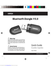 Kralin Bluetooth Dongle V2.0 Quick Manual