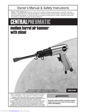 Central Pneumatic 61244 Owner's Manual & Safety Instructions
