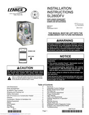 Lennox Sl280df090v60c Manuals Manualslib