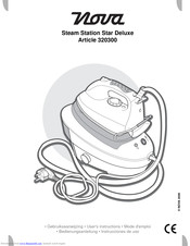 Nova Steam Station Star Deluxe 320300 User Instructions