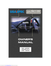 Usaspec PA11-VW Owner's Manual