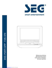 SEG DVD-PORTI DPP 1105-070 Operating Instructions Manual