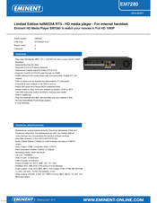 Eminent EM7280 Datasheet