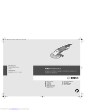 Bosch GWS Professional 24-180 LV Original Instructions Manual