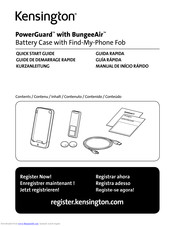 Kensington PowerGuard with BungeeAir Quick Start Manual