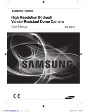 Samsung SCV-2081R User Manual