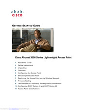 Cisco Aironet 3500i Getting Started Manual