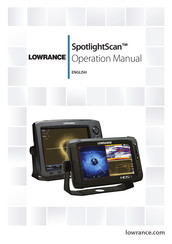 Lowrance SpotlightScan Operation Manual