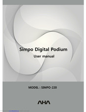 AHA SIMPO-220 User Manual