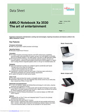Fujitsu Siemens Computers AMILO Xa 3530 Datasheet