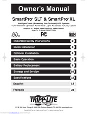 Tripp Lite SmartPro XL Owner's Manual