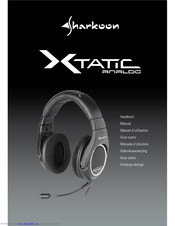 Sharkoon X-Tatic Analog Manual