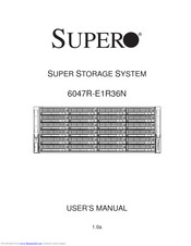 Supero 6047R-E1R36N User Manual