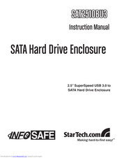 StarTech.com SAT2510BU3 Instruction Manual