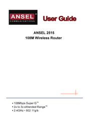 Ansel 2515 User Manual