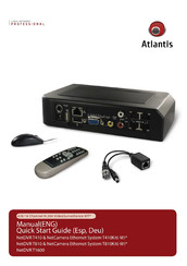 Atlantis T810 Manual