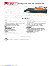 Altronix HubWay EX32 Specifications