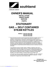 Southbend KSLG-40E Owner's Manual