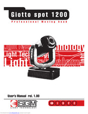 SGM Giotto spot 1200 User Manual