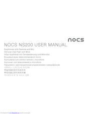 NOCS NS200 User Manual