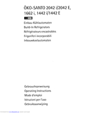 AEG OKO-Santo 1662 i User Manual