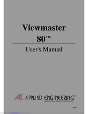 Applied Engineering Viewmaster 80 User Manual